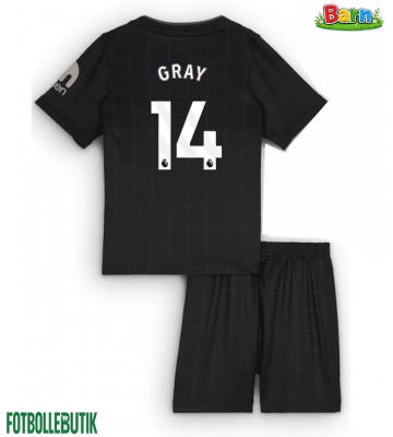 Tottenham Hotspur Archie Gray #14 Bortaställ Barn 2025-26 Kortärmad (+ Korta byxor)
